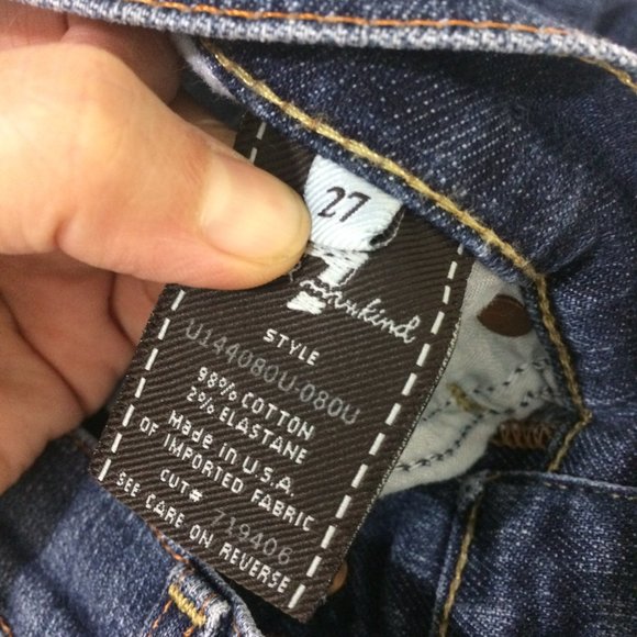 4/$25 ๐ 7 For All Mankind Boycut Straight Jeans - Picture 9 of 15